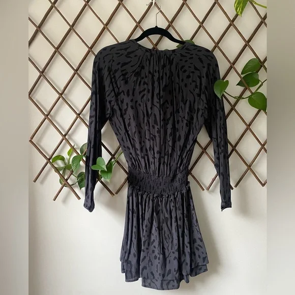 Rails Jasmine Dress Spotted Slate XS - Picture 3 of 5